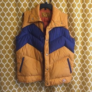 camel goose down jacket
